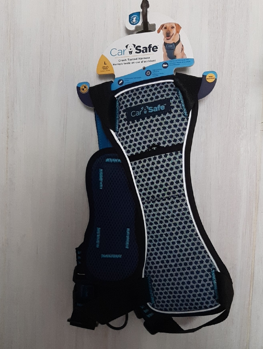 Car Safe Crash Tested Dog Harness Sz Large